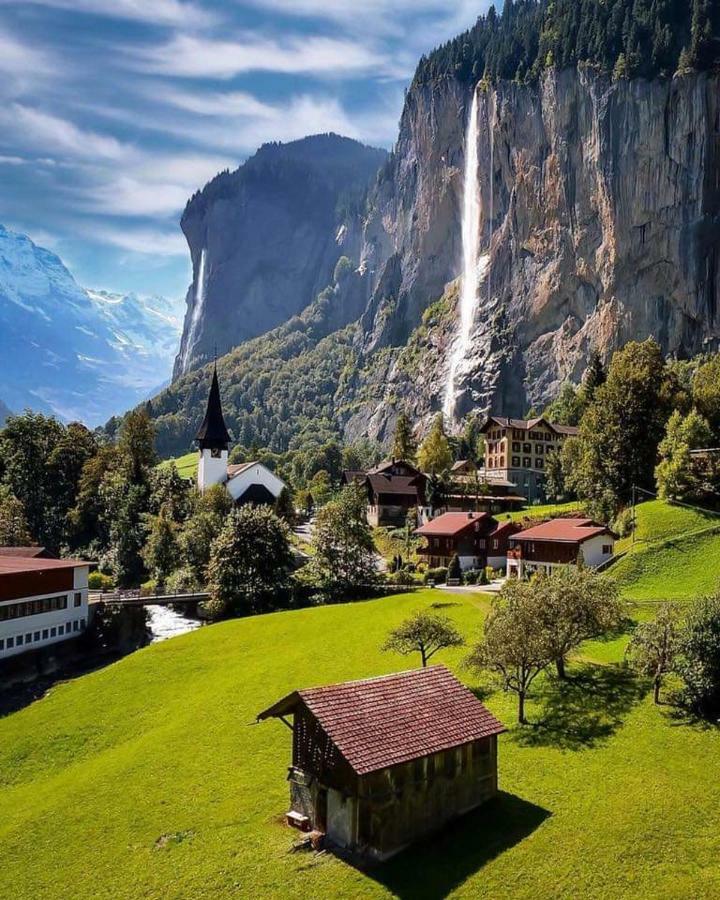 Hornerpub Apartments Lauterbrunnen Exterior foto